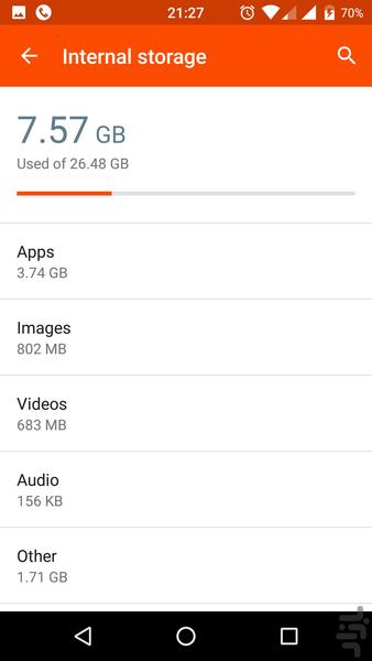 Storage & USB - Image screenshot of android app