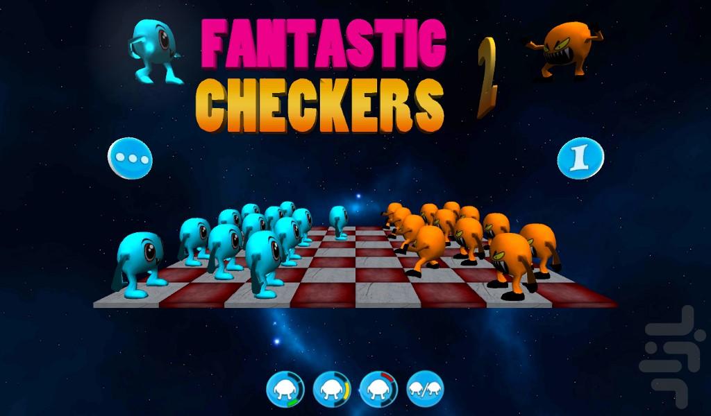 Fantastic Checkers 2 - عکس بازی موبایلی اندروید