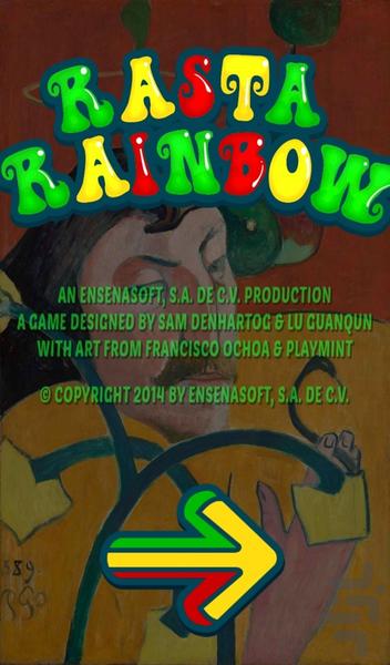 Rasta Rainbow - Gameplay image of android game