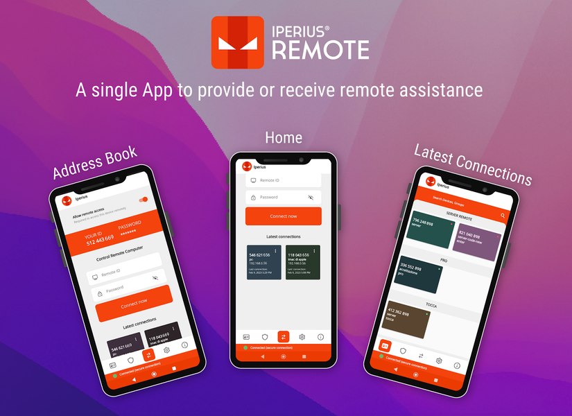 Iperius Remote Desktop - عکس برنامه موبایلی اندروید