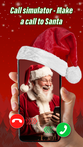 Call Santa Claus: Prank Call - عکس برنامه موبایلی اندروید