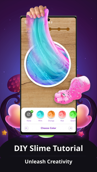 DIY Slime Simulator ASMR Art - Image screenshot of android app