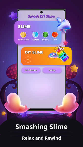 DIY Slime Simulator ASMR Art - Image screenshot of android app