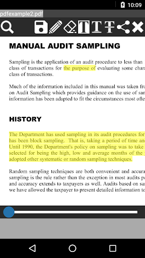 AndroPDF editor for PDF files - عکس برنامه موبایلی اندروید
