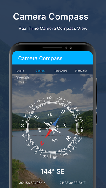 Smart Compass: Digital Compass - عکس برنامه موبایلی اندروید