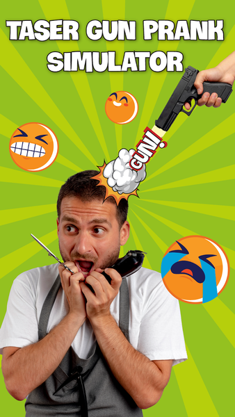 Hair Clipper Prank Simulation - Image screenshot of android app