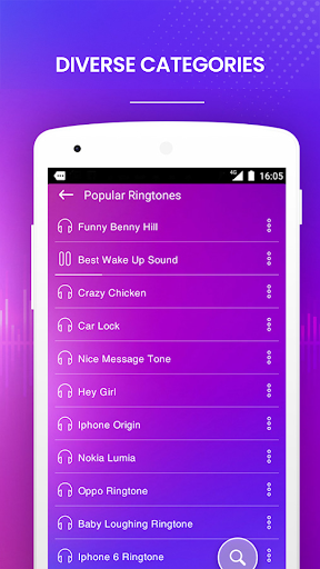 Ringtones songs for phone - Image screenshot of android app