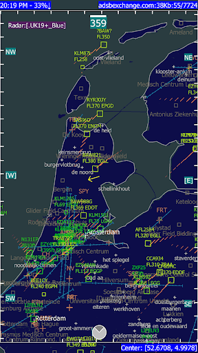 ADSB Flight Tracker - عکس برنامه موبایلی اندروید