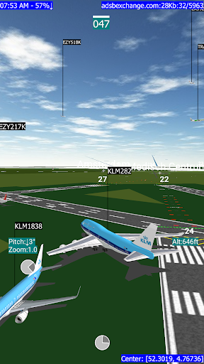 ADSB Flight Tracker - Image screenshot of android app