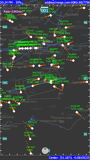 ADSB Flight Tracker - عکس برنامه موبایلی اندروید