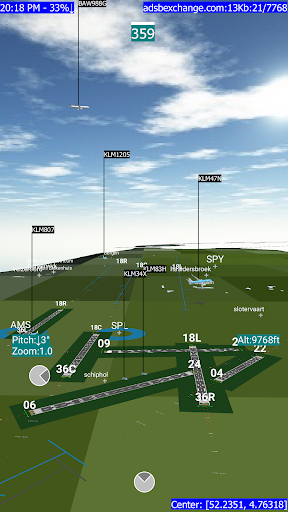 ADSB Flight Tracker - عکس برنامه موبایلی اندروید