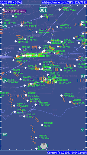 ADSB Flight Tracker - عکس برنامه موبایلی اندروید
