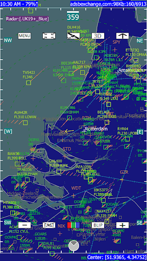ADSB Flight Tracker Lite - Image screenshot of android app