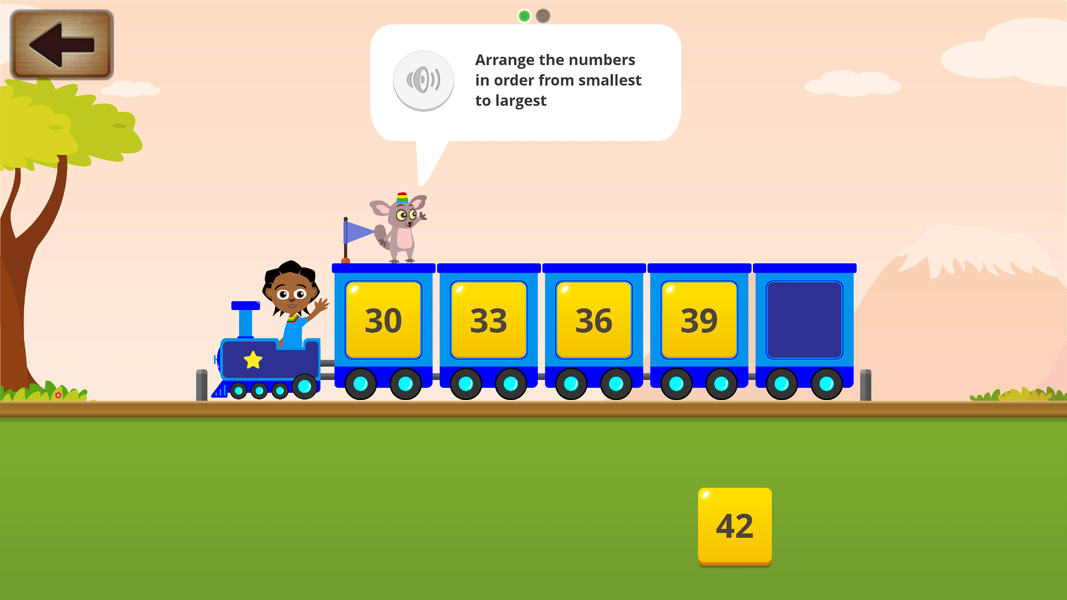 Akili's Number Train - عکس بازی موبایلی اندروید
