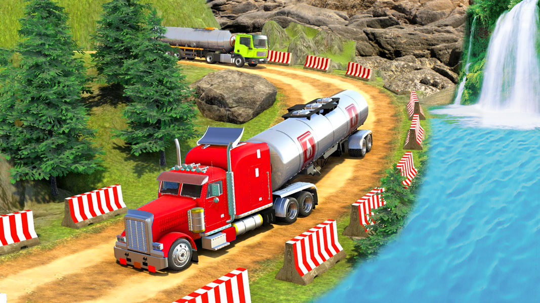 Truck Games ۳d-Truck simulator - عکس بازی موبایلی اندروید