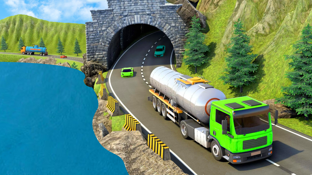 Truck Games 3d-Truck simulator - عکس بازی موبایلی اندروید