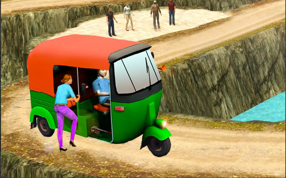 Modern Tuk Tuk Rickshaw Driver - عکس بازی موبایلی اندروید