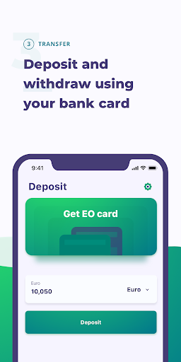 EO.Finance: Buy and Sell Bitcoin. Crypto Wallet - عکس برنامه موبایلی اندروید