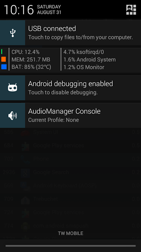 OS Monitor - Image screenshot of android app