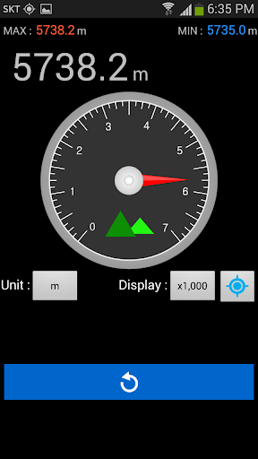 Altimeter - Image screenshot of android app