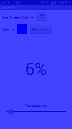 Screen Filter -Bluelight Block - عکس برنامه موبایلی اندروید