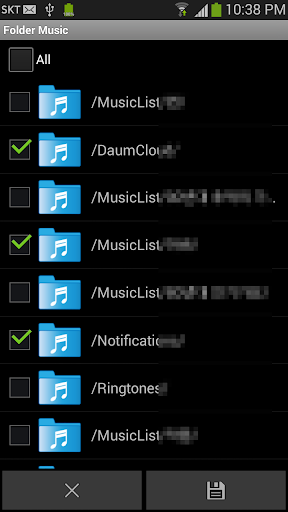 Folder Music Player - عکس برنامه موبایلی اندروید