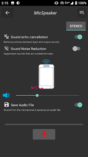Mic Speaker - Image screenshot of android app