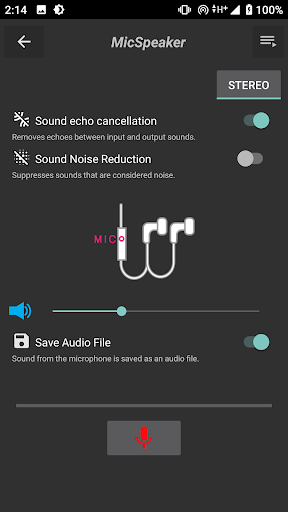 Mic Speaker - Image screenshot of android app