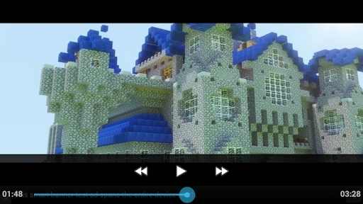 Beautiful World - A Minecraft music video - Image screenshot of android app