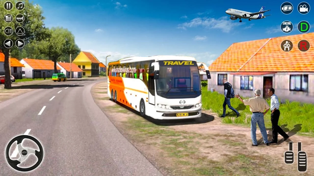 Coach Bus Driving Simulator ۳d - عکس بازی موبایلی اندروید