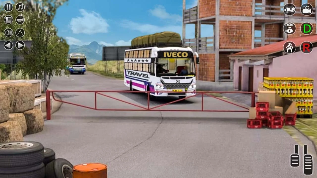 Coach Bus Driving Simulator ۳d - عکس بازی موبایلی اندروید