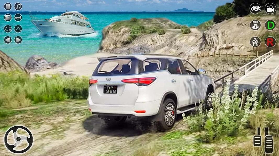 4x4 Offroad Jeep Driving Games - Gameplay image of android game