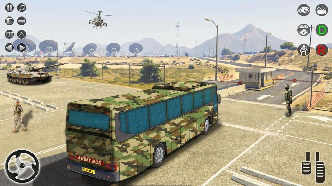 Army Bus Transporter Simulator - عکس بازی موبایلی اندروید