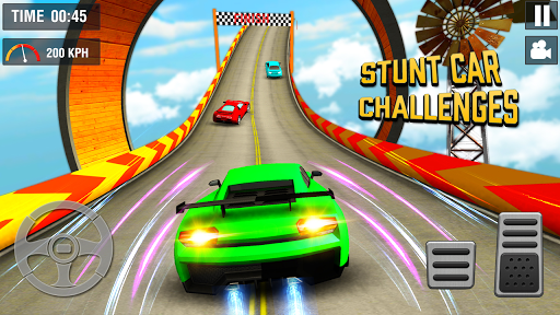 Extreme GT Car Stunts Free : Ramp GT Car Racing - عکس برنامه موبایلی اندروید