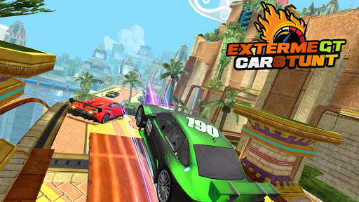 Extreme GT Car Stunts Free : Ramp GT Car Racing - عکس برنامه موبایلی اندروید