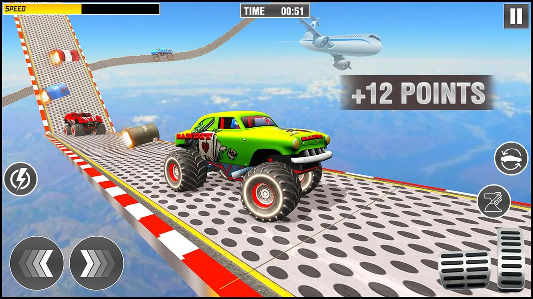 Superheroes Hill Race Car Game - عکس بازی موبایلی اندروید