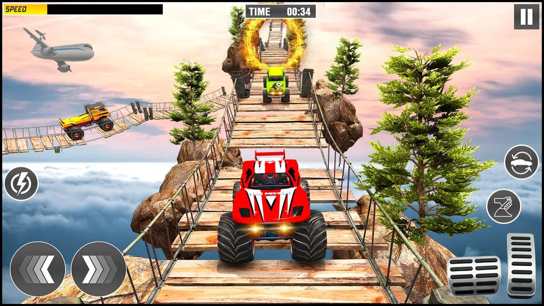 Superheroes Hill Race Car Game - عکس بازی موبایلی اندروید