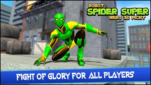 Spiderhero Robot Fighter ۳D - عکس بازی موبایلی اندروید