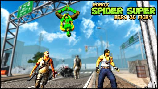 Spiderhero Robot Fighter ۳D - عکس بازی موبایلی اندروید