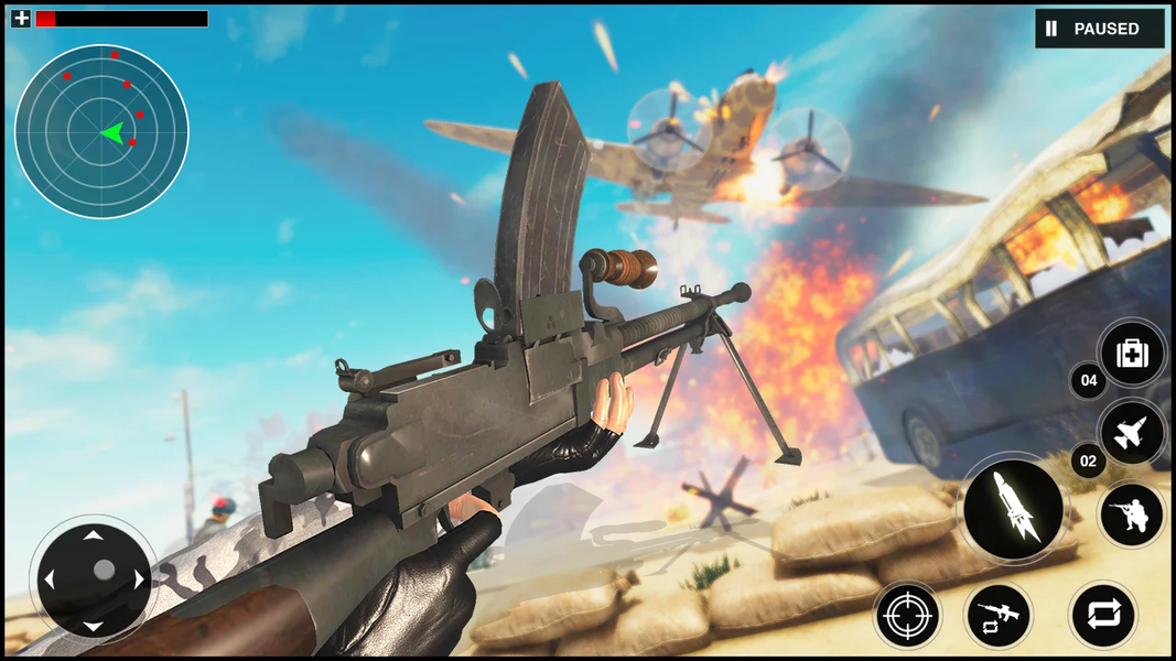World War Gunner: WW۲ Gun Game - عکس بازی موبایلی اندروید