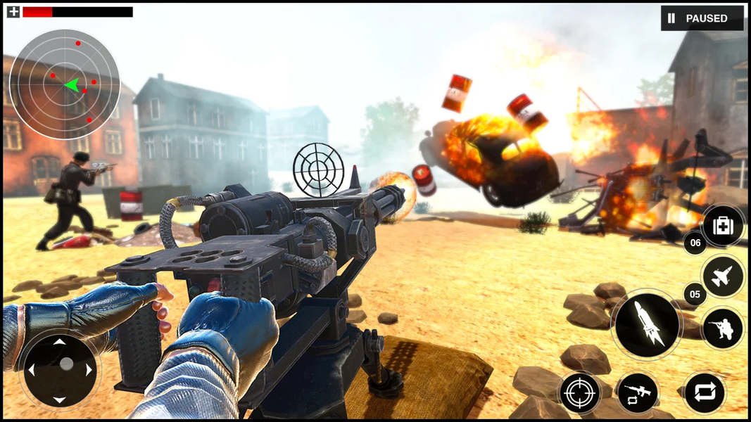 World War Gunner: WW۲ Gun Game - عکس بازی موبایلی اندروید