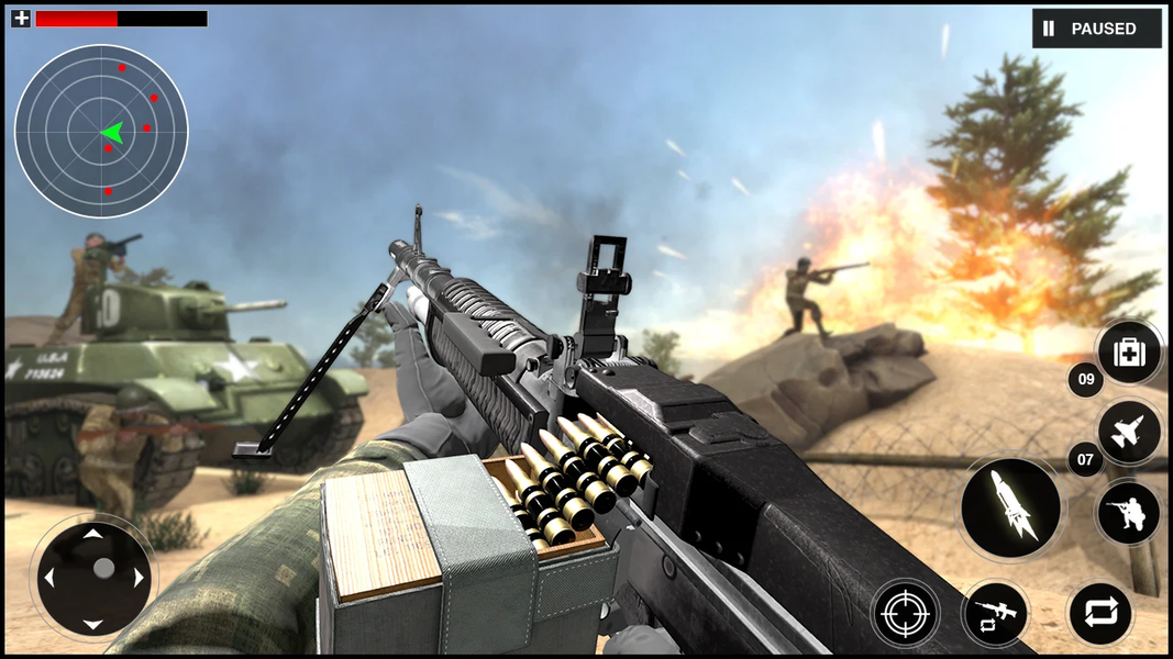 World War Gunner: WW۲ Gun Game - عکس بازی موبایلی اندروید