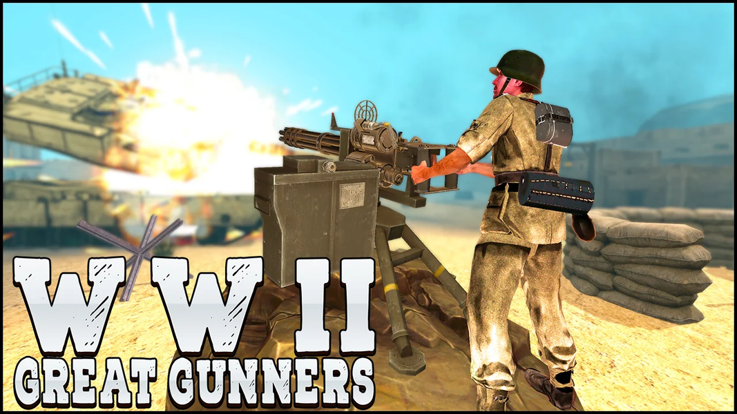 World War Gunner: WW۲ Gun Game - عکس بازی موبایلی اندروید