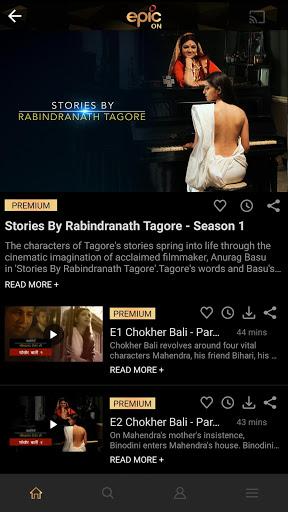 EPIC ON - Originals, Movies - Image screenshot of android app