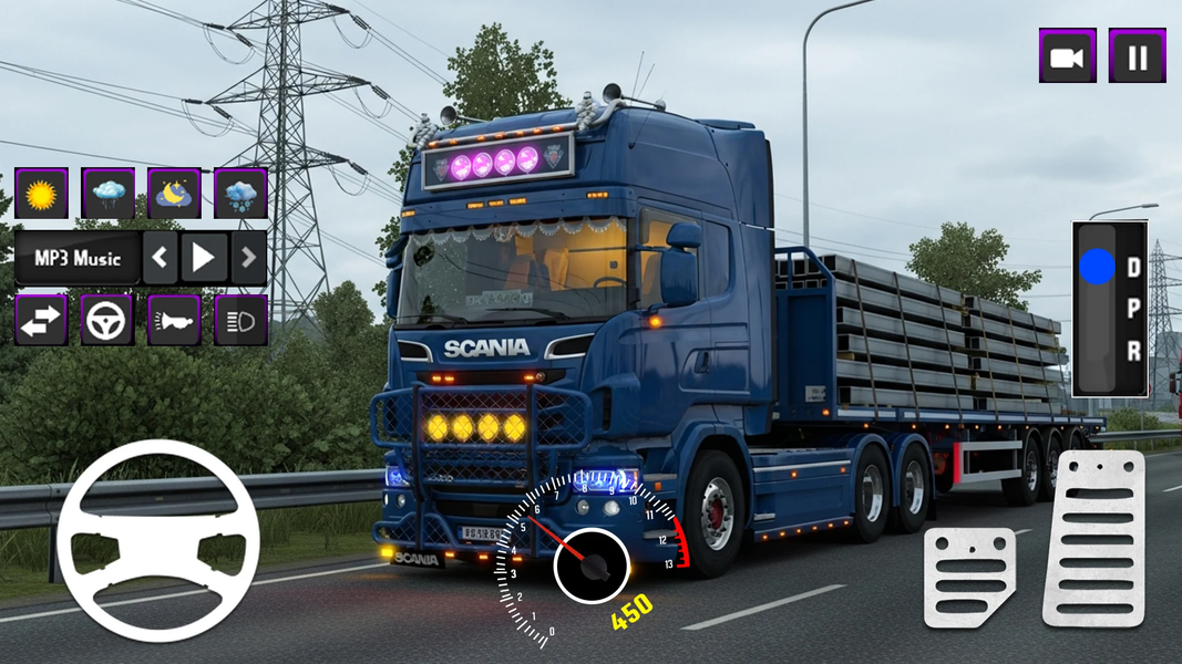 City Cargo Truck Simulator ۳D - عکس بازی موبایلی اندروید