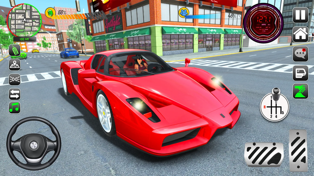 Car Games Car Simulator 3D - Gameplay image of android game