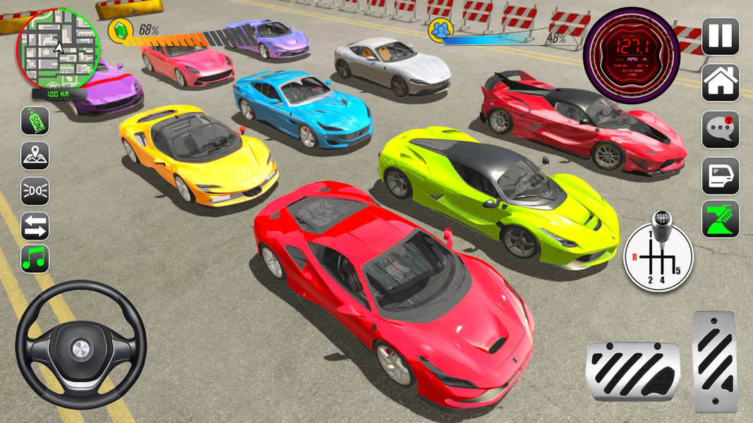 Car Games Car Simulator 3D - Gameplay image of android game