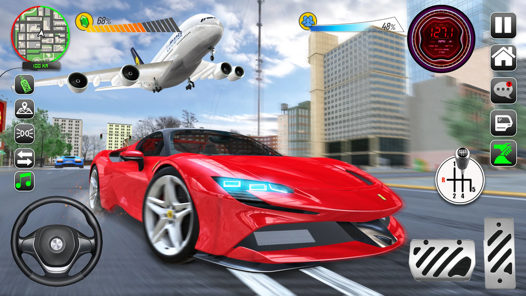 Car Games Car Simulator 3D - Gameplay image of android game