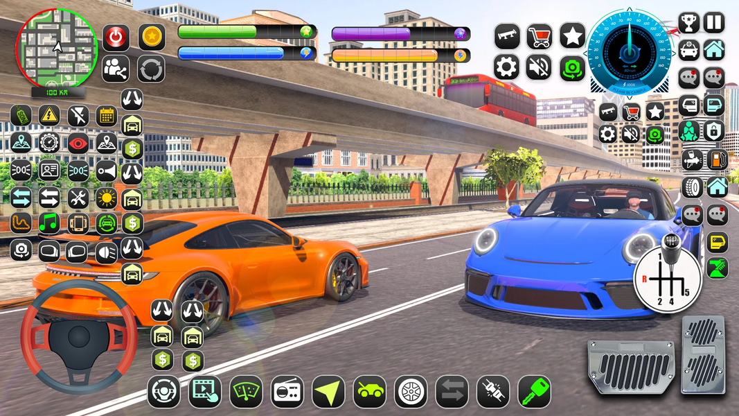 Car Simulator 3D: Car Games 3D - Gameplay image of android game