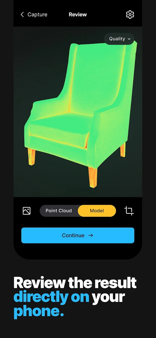 برنامه RealityScan - 3D Scanning App - دانلود | بازار